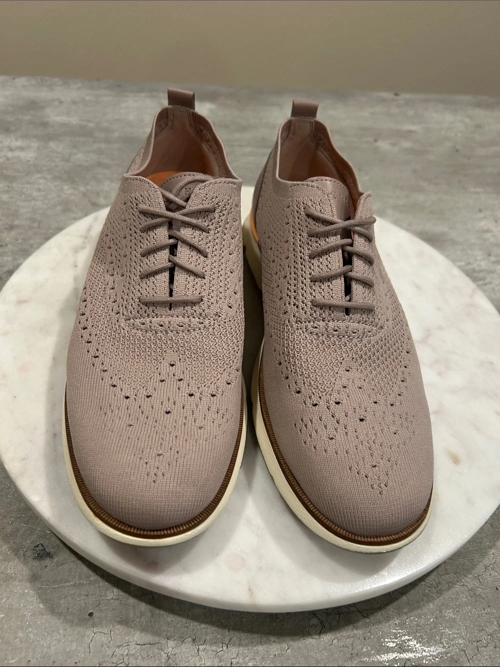Cole Haan ZeroGrand  Knit Espadrille Oxfords - Mauve Women’s Size 9.5B